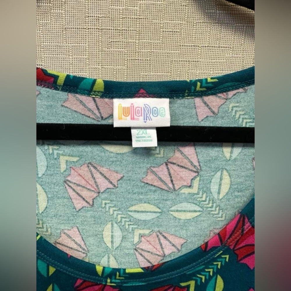 2XL Nicole NWT floral pattern - Picture 2 of 3